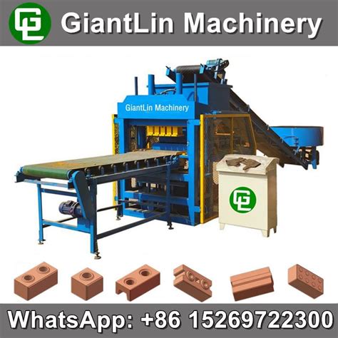 Syn Automatic Lego Block Machine With Hydraulic System Clay