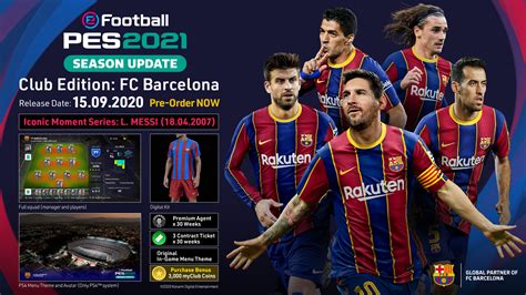 Efootball Pes 2021 Season Update Konami Product Information