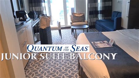 Royal Caribbean Quantum Of The Seas Junior Suite Balcony Cabin Tour