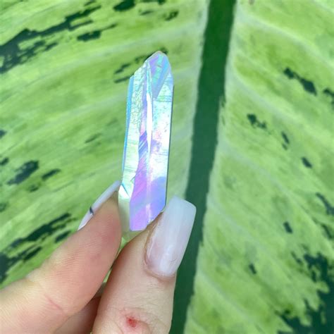 Angel Aura Quartz Points Etsy