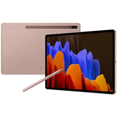 Планшет Samsung Galaxy Tab S7+ 12.4 SM-T975 128Gb LTE (2020) (бронза ...