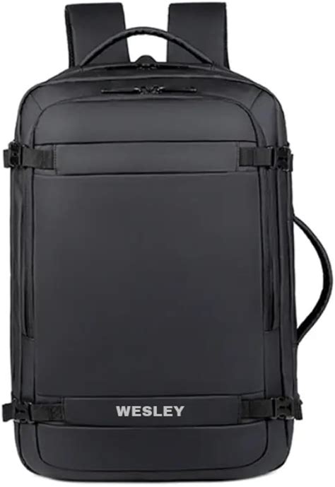 Wesley Luxur Ltrs Overnighter Expandable Travel Laptop Backpack