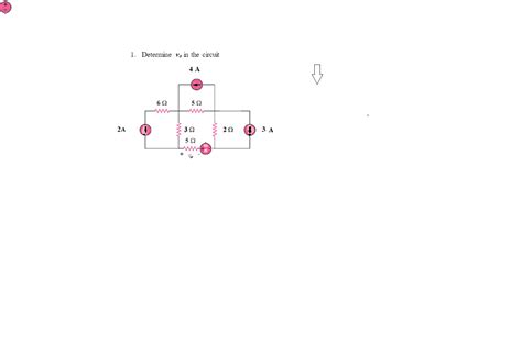 Solved Determine Vo In The Circuit Course Hero