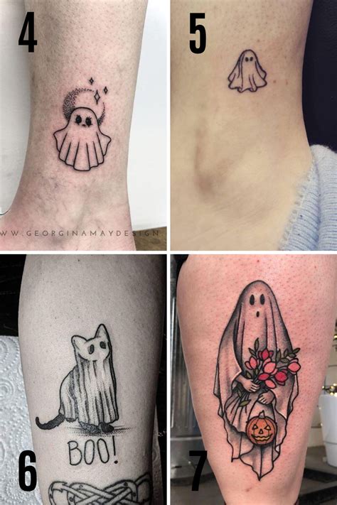 Cute And Creepy Tattoo Cool Halloween Tattoo Ideas Spooky Cute And