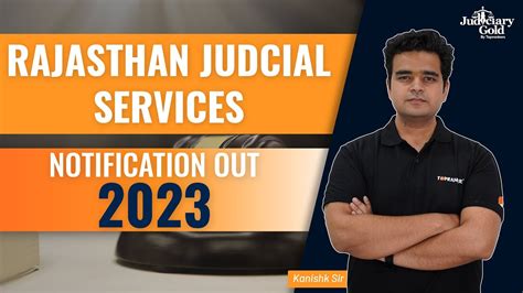 Rjs 2023 Official Notification Out Rajasthan Judiciary Services