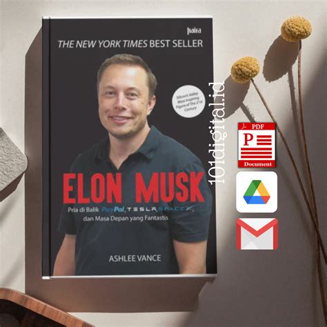 Jual Buku Cetak Elon Musk Ashlee Vance Shopee Indonesia