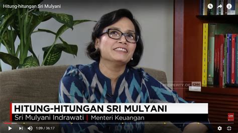 Hitung Hitungan Sri Mulyani Transkrip Wawancara Eksklusif Pada Cnn