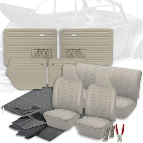 Vw Super Beetle Convertible Squareweave Vinyl Interior Kit