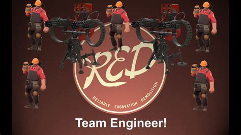 Team Fortress 2 Mecha Engine Mann Up Mode Team Engie Youtube