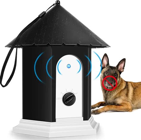 Amazon.com: AUBNICO Anti Barking Device, 4 Levels Ultrasonic Dog ...