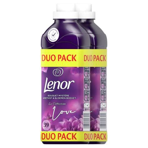 Adoucissant liquide bouquet mystère LENOR le pack de 2 bouteilles de