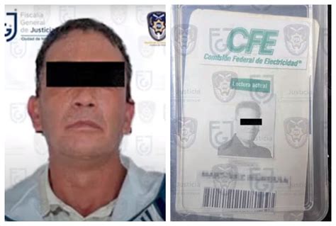 Cae Violador Serial En La Cdmx Usó Credencial Falsa De La Cfe Para