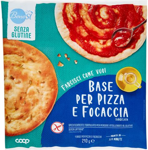 Unicoop Firenze Base Pizza E Focaccia Senza Glutine Bene Si Coop Surg