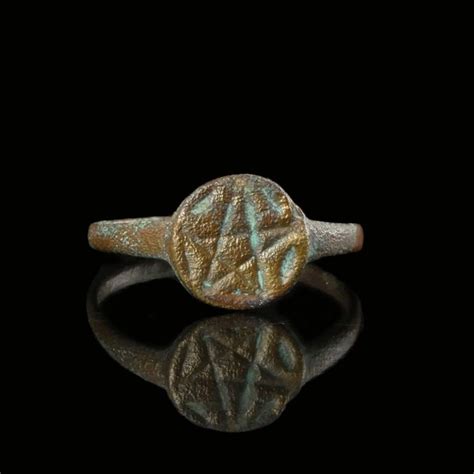 Medieval Crusaders Era Bronze Knights Templar Ring With Catawiki