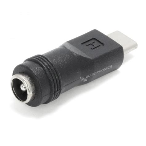 Adaptateur Jack Dc 55 21mm Femelle Vers Usb C Mâle Audiophonics