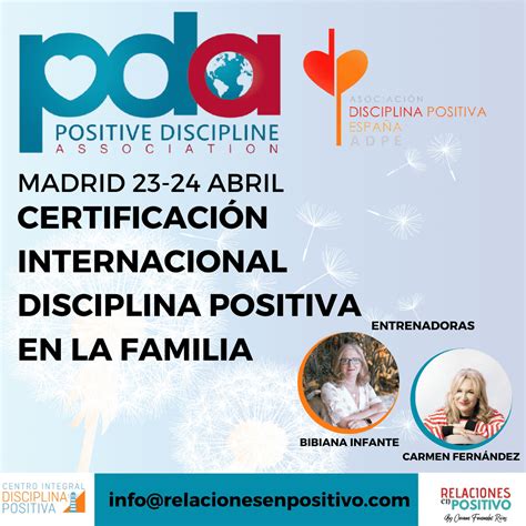 MADRID CERTIFICACIÓN INTERNACIONAL FAMILIAS 23 24 ABRIL Portal