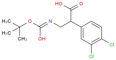 Tert Butoxycarbonylamino Dichloro Phenyl Propionic Acid