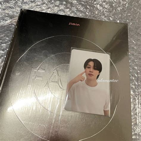 WTS WTT BTS JIMIN FACE ALBUM UNDEFINABLE VERSION SEALED KOREA SOUNDWAVE