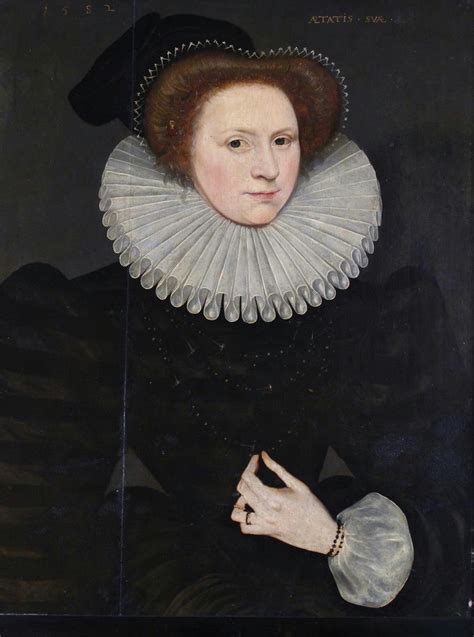 British School 16th Century Portrait Of A Lady Thought To Be Mary