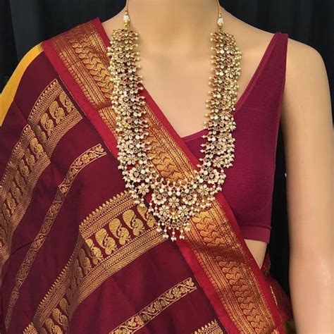 Classic Necklace Designs To Flaunt With Festive Sarees • South India Jewels