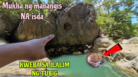 KWEBA SA ILALIM NG TUBIG MARAMING MUKHA ANG MGA BATO YouTube