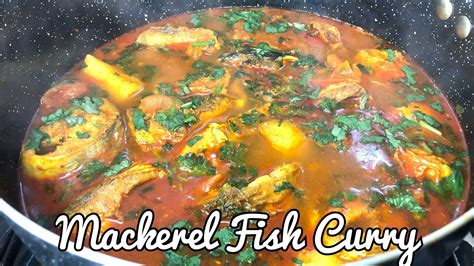 Mackerel Fish Curry Youtube