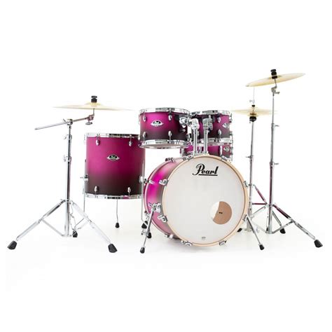 Disc Pearl Export Exl Fusion Drum Kit Raspberry Sunset Gear Music