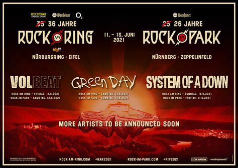 Volbeat News Rock Am Ring Rock Im Park