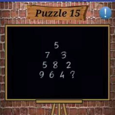 Math Puzzles Game Level 15 Answer with Solution » Puzzle Game Master