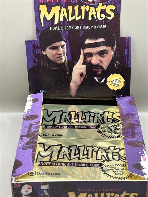 1995 Mallrats Trading Cards 1 Sealed Pack From A Sealed Box Jay