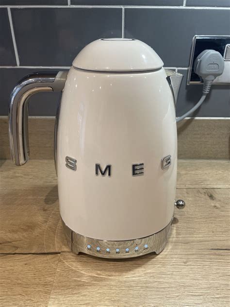 Smeg Klf Whuk Variable Temperature Kettle White Working Ebay