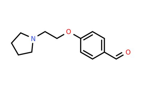 CAS 26116 47 2 4 2 Pyrrolidin 1 Yl Ethoxy Benzaldehyde Synblock