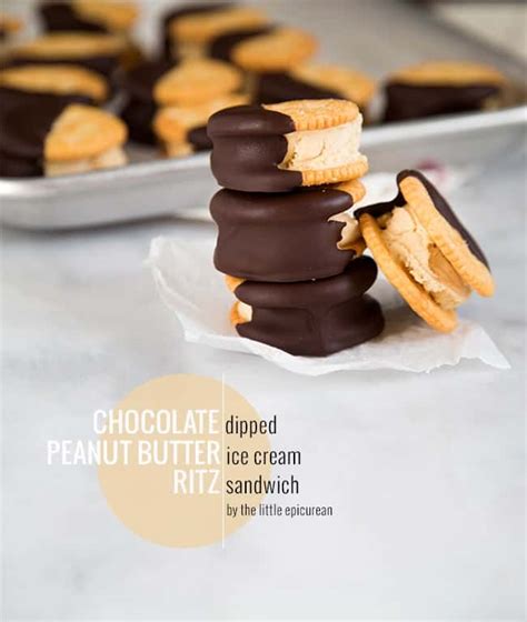 Peanut Butter Ice Cream Sandwiches The Little Epicurean