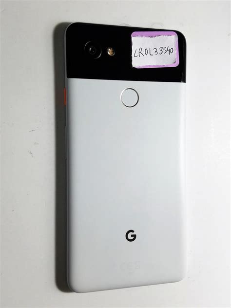 Google Pixel 2 XL Unlocked Black White 64GB Google Edition