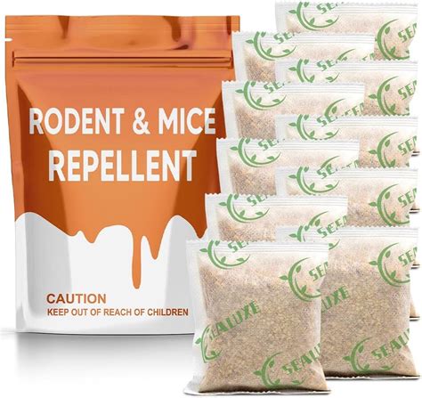 Amazon JOBUIZ Upgraded Rodent And Mice Repellent Pouches Newest