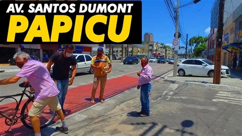 Caminhada Pela Av Santos Dumont Bairro Papicu Youtube