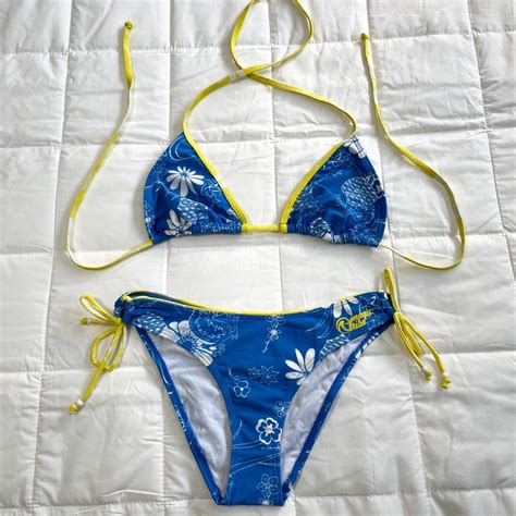 Y K S Deadstock Bikini Set Vintage Depop