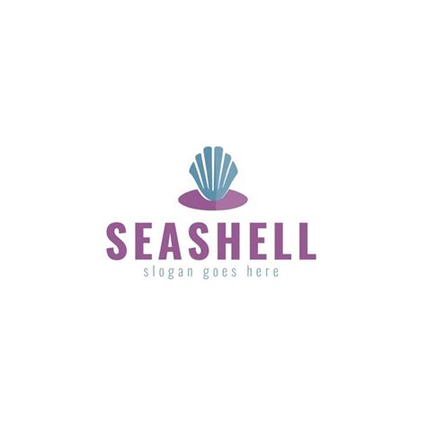 Premium Vector Seashell Vector Logo Design