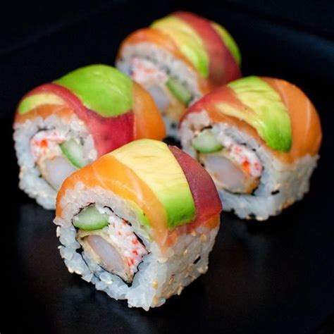 Rainbow Roll Japanese Food Restaurant Malviya Nagar Gurgaon Sushi