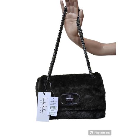 New With Tags Nicole Miller Faux Fur Crossbody Depop