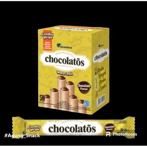 Jual Chocolatos Wafer Roll Box Isi Bungkus Gram Shopee