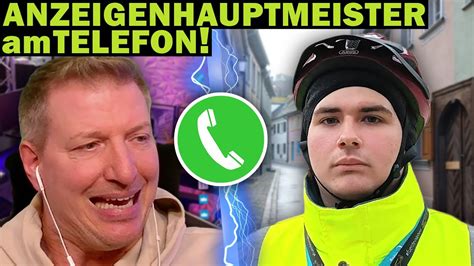 Telefonat Mit Dem Anzeigenhauptmeister Youtube