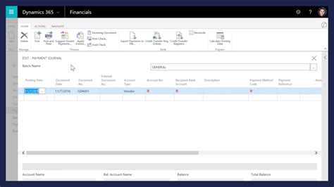 Microsoft Dynamics 365 For Financials Procure To Pay Youtube