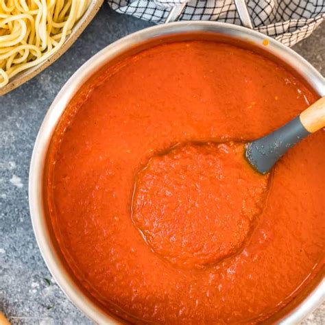 Homemade Marinara Sauce Recipe The Cookie Rookie