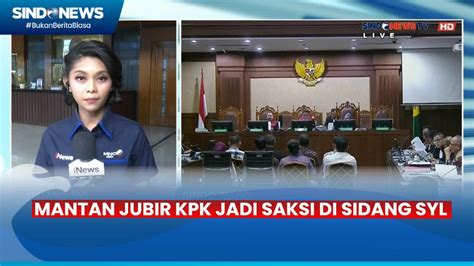 Eks Jubir KPK Febri Diansyah Jadi Saksi Sidang Kasus Korupsi SYL