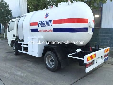 5000 L LPG Tank Truck 5 Cbm LPG Bobtail Truck Dongfeng 4X2 LPG Tanker