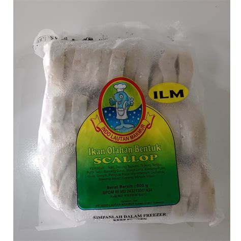 Jual Ilm Ikan Olahan Scallop 500 G Isi 33 Pcs Shopee Indonesia