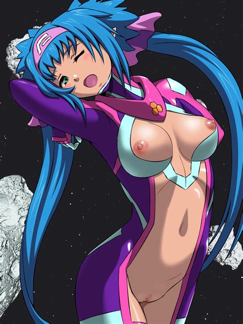 Rule 34 Blue Hair Breasts Censored Clothing Female Klan Klein Macross