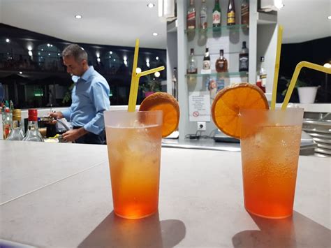 Aperol Spritz An Der Pool Olympos Beach Hotel Faliraki