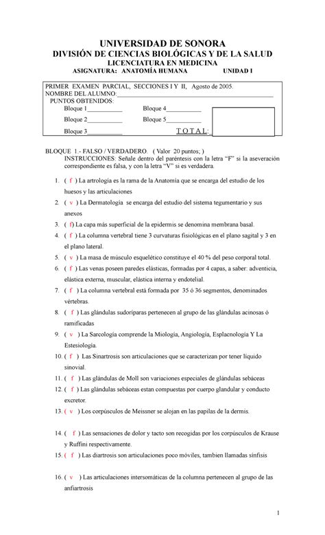 Examen Agosto 2016 Preguntas Y Respuestas UNIVERSIDAD DE SONORA DE